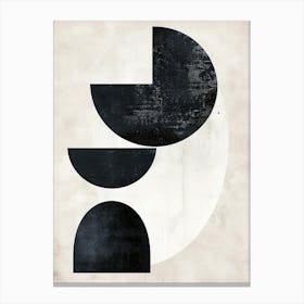 Tbilisi Stone Park Bauhaus Minimalist Canvas Print