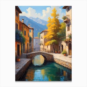 'Riverside' 5 Canvas Print