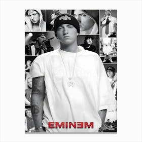 Eminem Music Canvas Print