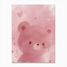 Cute Teddy Bear Canvas Print