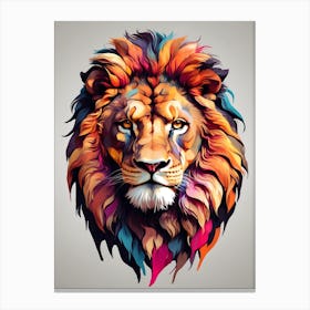 Lion Head 2 Canvas Print