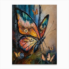 Surrealism Classical Butterfly Painting V Canvas Print
