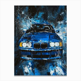 Bmw M3 1 Canvas Print