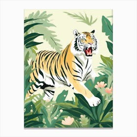 Tiger In The Jungle 38 Canvas Print