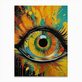 Eye Of The Tiger Canvas Print