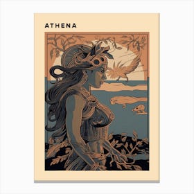 Athena Poster 2 Canvas Print