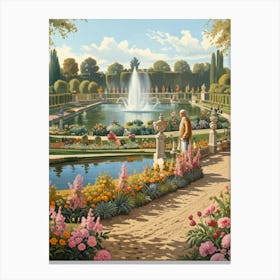 Garden In Bloom Canvas Print