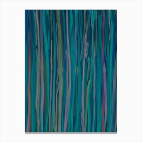 Deep Sea Blue & Teal Canvas Print