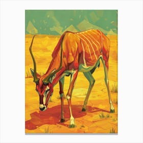 Antelope 25 Canvas Print