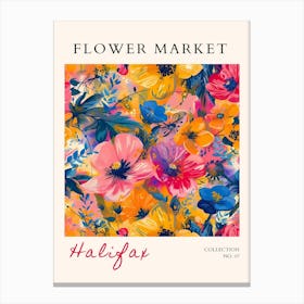 Flower Market 56 Canvas Print