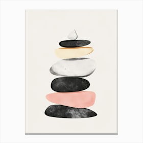 Zen Stones 2 Canvas Print