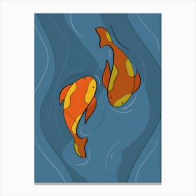 Koi Fish 26 Canvas Print