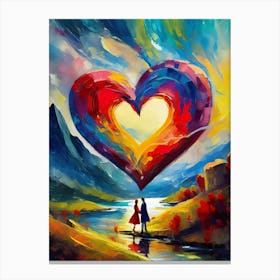 Heart Of Love 7 Canvas Print