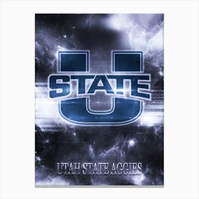 Utah State Aggies Canvas Print