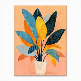 Tropical Plant 1 Canvas Print