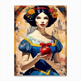 Snow White Canvas Print