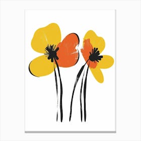 Poppies 127 Canvas Print