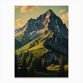 Mountain Landscape 10 Canvas Print