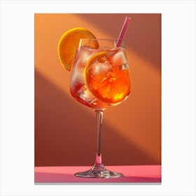 Aperol Spritz Art Print 198 Canvas Print