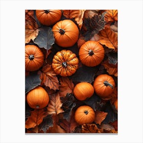 The Pumpkin Harvest 7 Canvas Print