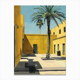 Courtyard 1 Canvas Print