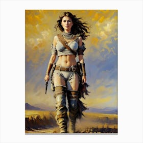 Warrior Canvas Print