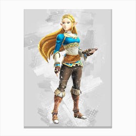 Princess Zelda Hyrule Warriors Canvas Print