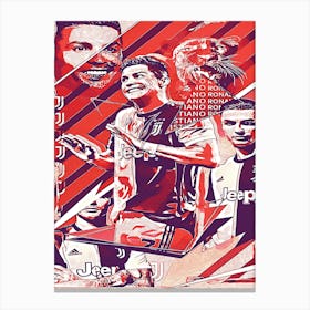 Cristiano Ronaldo 4 Canvas Print