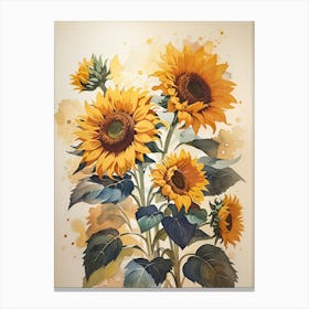 Sunflowers 4 Canvas Print
