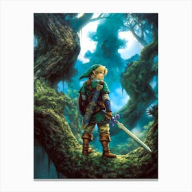 Legend Of Zelda Link 1 Canvas Print