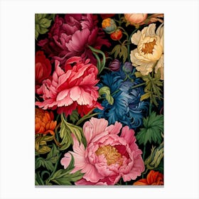 Peonies 72 Canvas Print