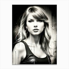 Taylor Swift 8 Canvas Print