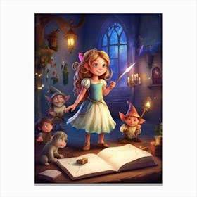 Fairytale Princess 6 Canvas Print