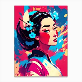 Geisha 92 Canvas Print