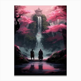 Asian Painting Canvas Print