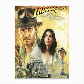 Indiana Jones Canvas Print