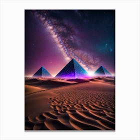 Pyramids Of Giza Print   Canvas Print