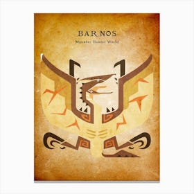 Barnos Vintage Canvas Print