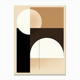 Bauhaus Symphony; Geometric Overture Canvas Print