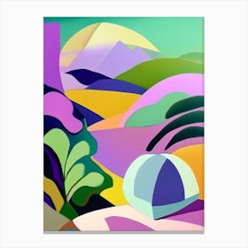 Wave Hill, 1, Usa Abstract Still Life Canvas Print