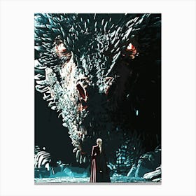 Game Of Thrones house of dragon 4 Canvas Print