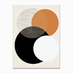 Dreamscape Of Noir Bauhaus Canvas Print