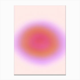 Pink Blob Canvas Print