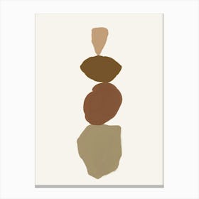 Balancing Stones Canvas Print