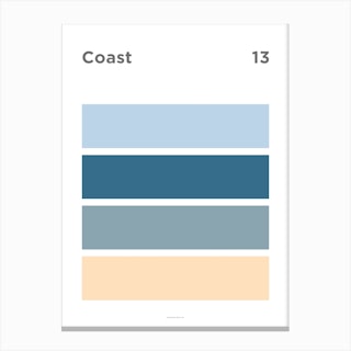 Coast Sky Series 13 Canvas Print