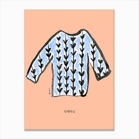 Suéteres del zodiaco | Virgo Canvas Print