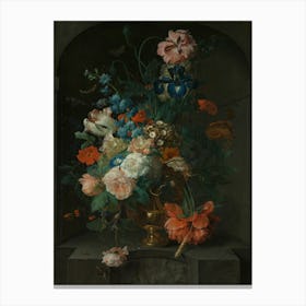 Flowers In A Vase 13 Canvas Print