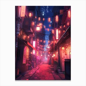 Hanging Lanterns Canvas Print