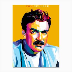 Tom Selleck Canvas Print