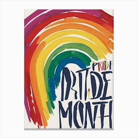 Pride Month 7 Canvas Print